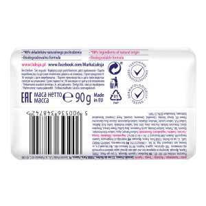 Luksja Creamy & Soft Kremowe mydło w kostce Róża i Proteiny mleka 90 g